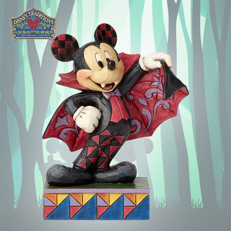 enesco 迪士尼米奇摆件正版动漫米老鼠手办周边创意潮玩模型礼品