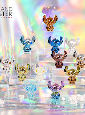 enesco迪士尼史迪仔百变史迪奇萌粒套装第4弹星际探索盲盒小摆件