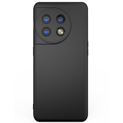 一加ACE2软胶磨砂黑色弧边手机壳