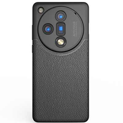 oppofindx7皮纹轻奢手机壳