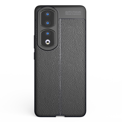 荣耀90Pro皮纹防滑防手汗手机壳