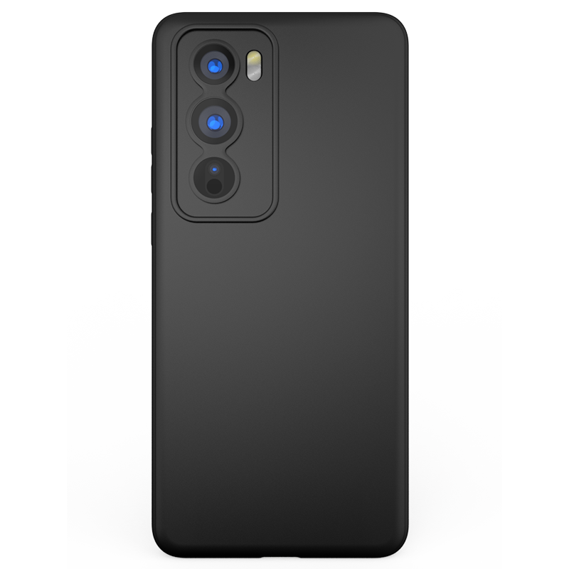 适用于reno12手机壳opporeno12新款PJV110超薄PJW110软胶por保护套0ppo磨砂opporeon外壳opporen012十二5g黑