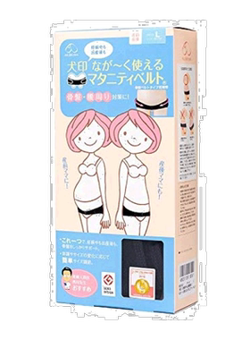 【日本直邮】犬印本铺产妇腰带M[粉色/怀孕产后]骨盆腰带缓解腰痛