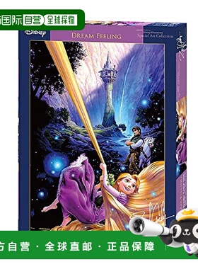 【日本直邮】Tenyo 1000片平面拼图迪士尼长发公主Dream Feeling