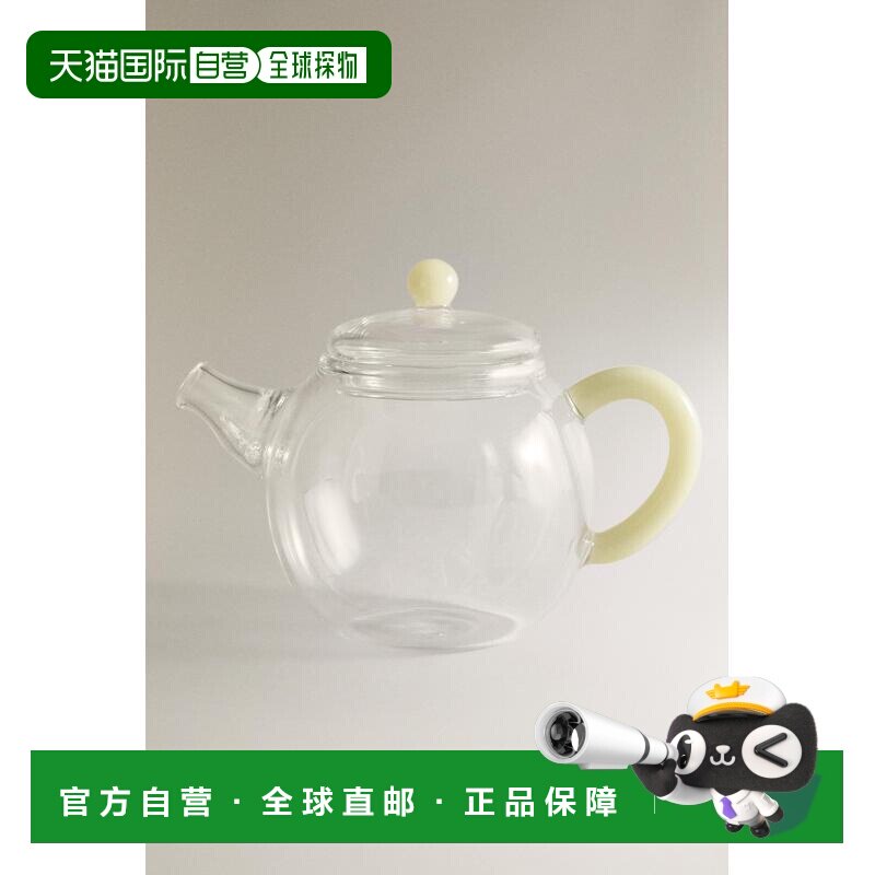 日本直邮Zara彩色手柄 硼硅玻璃茶壶