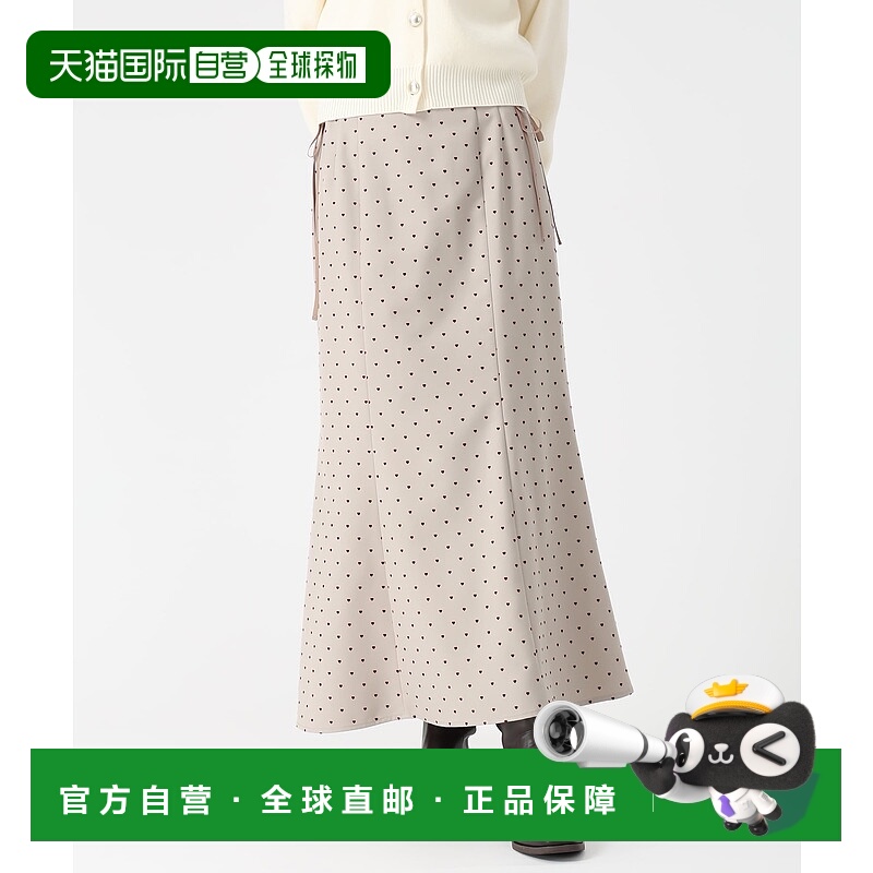 日本直邮31 Sons de mode 爱心毛绒短裙