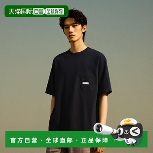 口袋T恤 重磅纯棉短袖 1027390900001 男士 日本直邮CAHLUMN