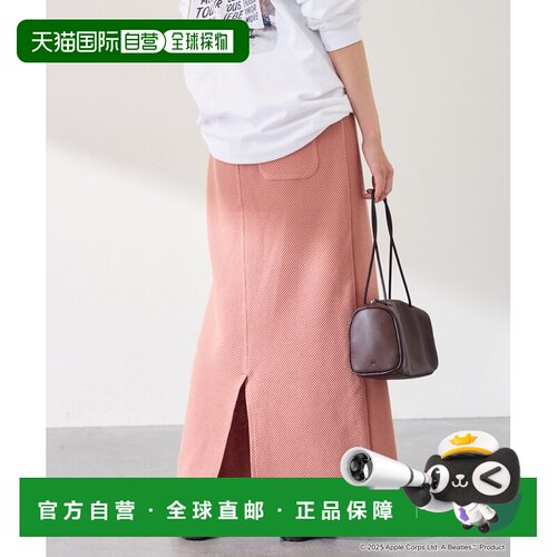 日本直邮FRAMeWORK 女装 全棉斜裁直筒半裙 后开衩设计 260602203