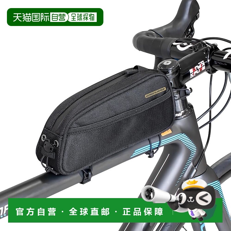 【日本直邮】GORIX 自行车顶管包 防水撥水 快拆 带线孔 手机收纳