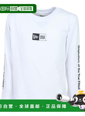 日本直邮NEW ERA 儿童长袖纯棉T恤 Originators of the True Fitt