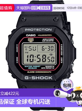 【日本直邮】卡西欧 G-SHOCK DW-5600RL-1JF 男士黑色Iconic Styl