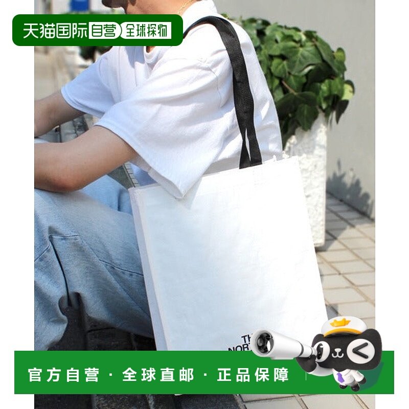 日本直邮THE NORTH FACE 白色标签购物袋S尺寸 [85111495] 白色,运动包/户外包/配件,挎包/拎包/休闲包,淘宝优惠券,粉丝福利购,淘宝优惠卷