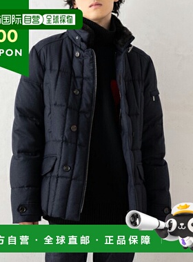 日本直邮Moorer 羽绒服外套 Siro 海军蓝男士 MOORER SIRO L V198