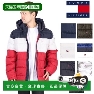 日本直邮TOMMY HILFIGER 羽绒服 158AN508 经典连帽羽绒服夹棉夹