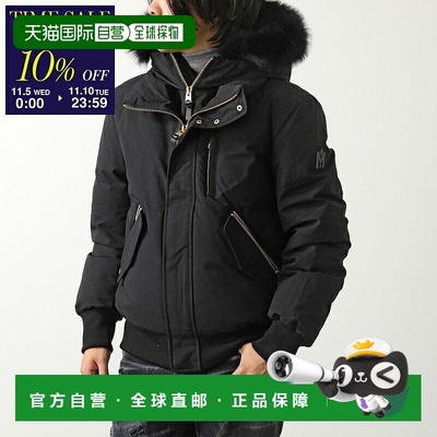 日本直邮Mackage 男士羽绒服 Dixon-BX 男士 狐狸兔毛领 帽子 外