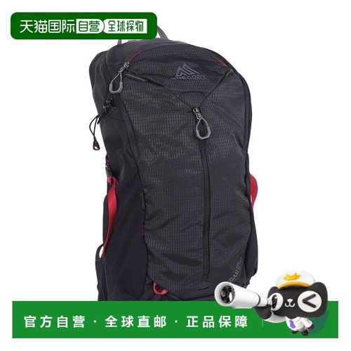 日潮跑腿Gregory格里高利 男款大容量登山徒步帆布背包 Black FF