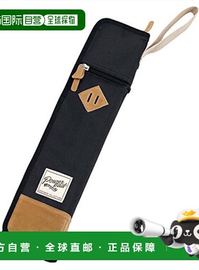 【日本直邮】TAMA打击乐乐器配件鼓棒收纳包6根收纳包黑色 TSB12B