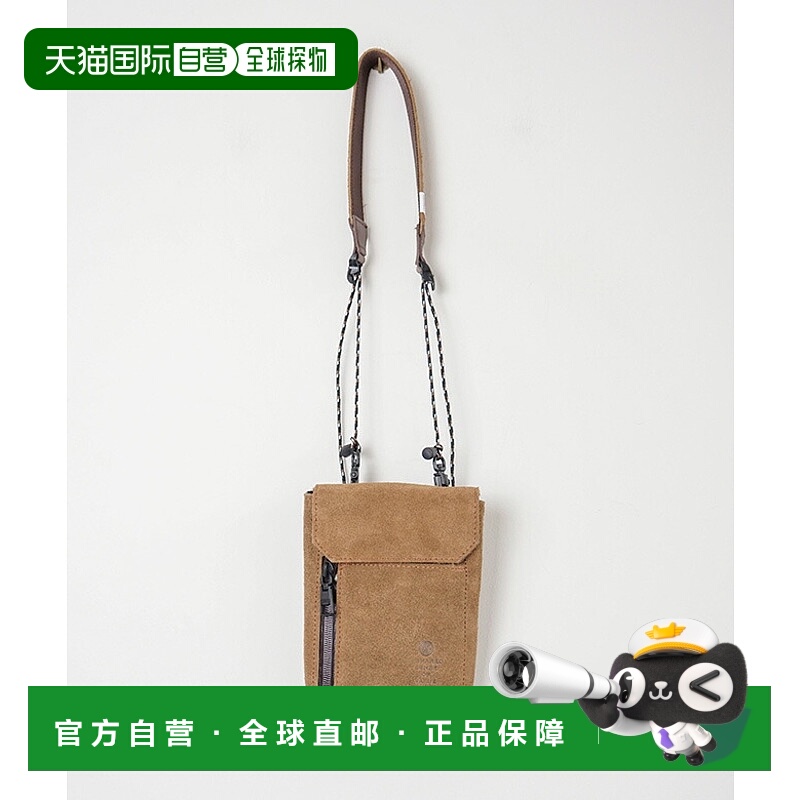 日本直邮 AS2OV 防水绒面迷你肩包 肩背包 男女通用 中性[091758]