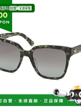 日本直邮Kate Spade 太阳镜全球适配绿色黑色女士KIYA2GS PHW