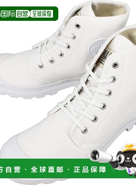 日本直邮PALLADIUM 运动鞋 PAMPA HI ORIGINALE 白色/白色 75349-