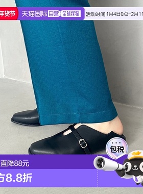 日本直邮Oriental Traffic 2025SS波浪剪裁巴布鞋 [55104 OR526BW