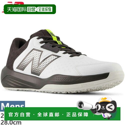 日本直邮New Balance 网球鞋 2E宽楦 白色男鞋运动鞋 M6968YR2E