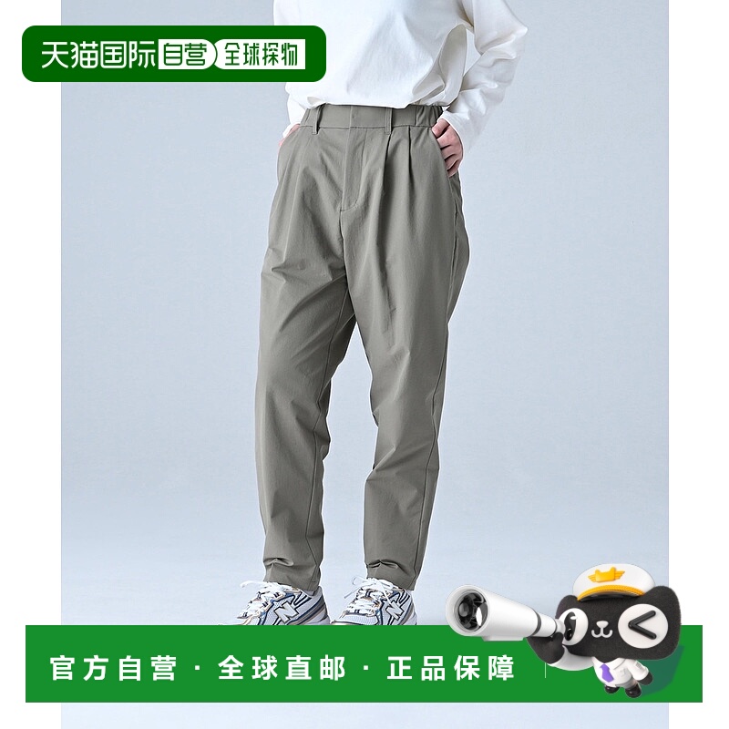 1h可退 日本直邮New balance 女士高腰松紧腰带收脚裤 AWP45023BL