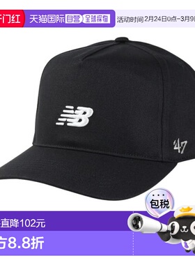 日本直邮New Balance 47 Hitch 帽子[LAH00351BK] 黑色