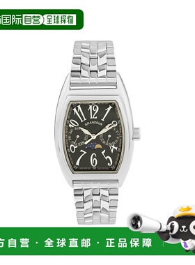 日本直邮GRANDEUR日本品牌石英三针男士商务手表JGR002W3