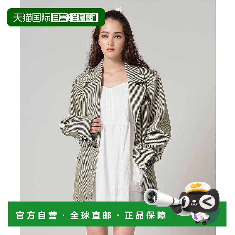 1h可退 日本直邮TINA：JOJUN 女士西部风格条纹夹克 tnj2310915