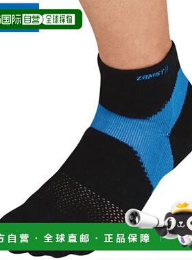 日本直邮ZAMST AS-1 五趾袜（黑蓝配色）小号运动配件支撑装备身3