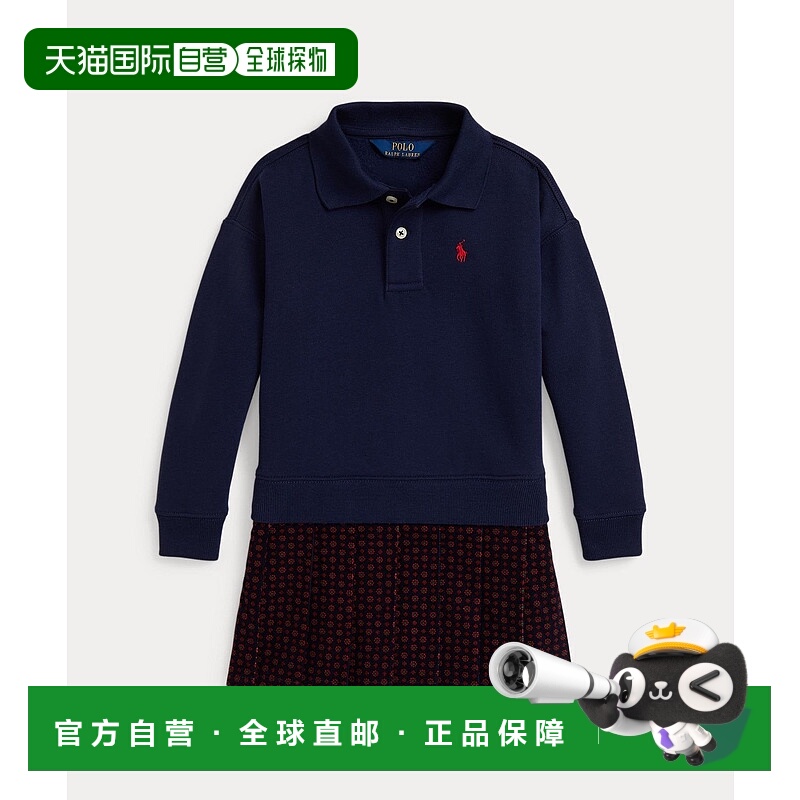 日本直邮Girls 儿童灯芯绒摇粒绒连衣裙（2 - 6岁）