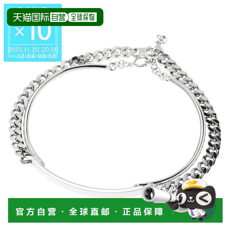 日本直邮MM6 Maison Margiela 项链 银色 女士 sm6uu0080 p8371 9