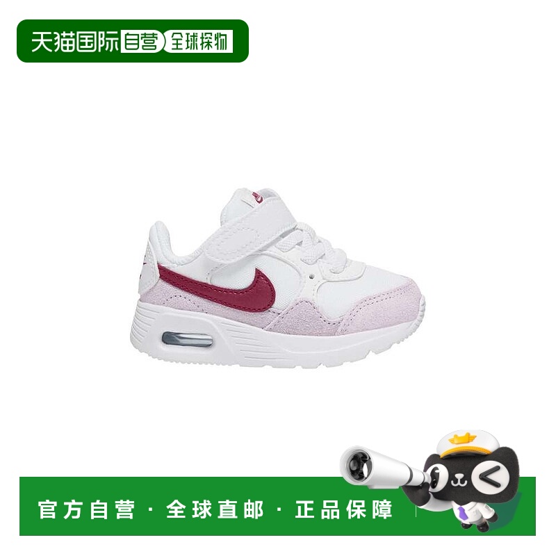 日本直邮Nike 运动鞋Air Max SC TDV 白色/甜美节拍-浅紫色 njp-c