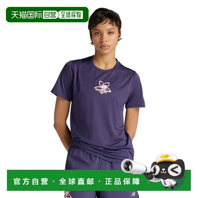 日本直邮（New Balance）女士 Fearlessly Independent 聚酯T恤 [