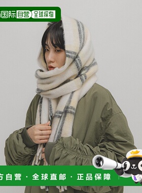 1h可退 日本直邮KBF 女装 格纹托特披肩  KBA72DA116