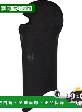 日本直邮Buff Merino 轻量巴拉克拉法帽纯黑色MERINO LIGHTWEIGHT