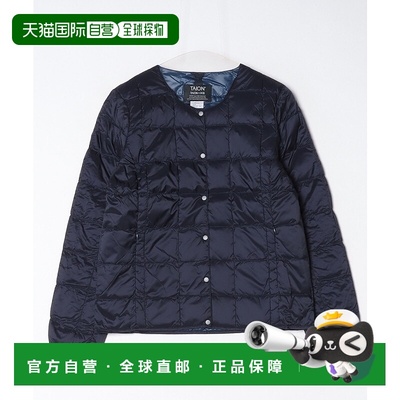 1h可退 日本直邮TAION 女士宽松轻盈800FP羽绒内胆夹克 半高领按