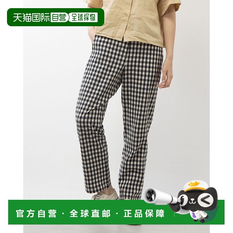 日本直邮TOMMY HILFIGER 格纹修身直筒长裤 [TO3203EW10689]