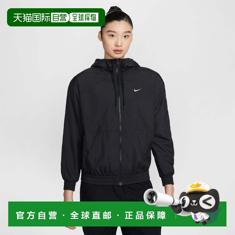 日本直邮Nike 女士Essential UV Woven Hoodie夹克运动外套 [FV62,运动服/休闲服装,运动套装,淘宝优惠券,粉丝福利购,淘宝优惠卷