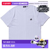 斜裁 SS26 口袋 日本直邮XLARGE男士 101261011005 短袖 T恤