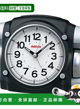 【日本直邮】Seiko精工闹钟大音量黒PYXIS雷电130×192×129 NR45