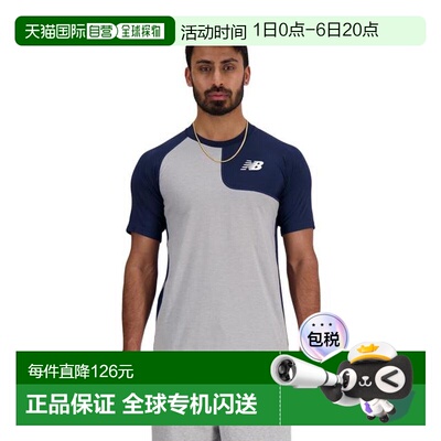 日本直邮New Balance 棒球不对称半袖T恤 左投手用[MT4170] 运动T