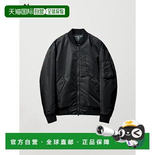 日潮跑腿UNIQLO优衣库 混合羽绒服大号 MA-1 485339
