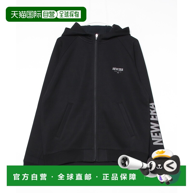 1h可退 日本直邮NEW ERA 男装 卡通针织轻量保暖连帽外套 胸前拼