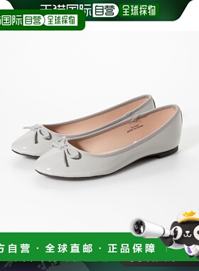 【日本直邮】Todos todos TO-220 圆形芭蕾舞鞋高跟鞋（灰色）