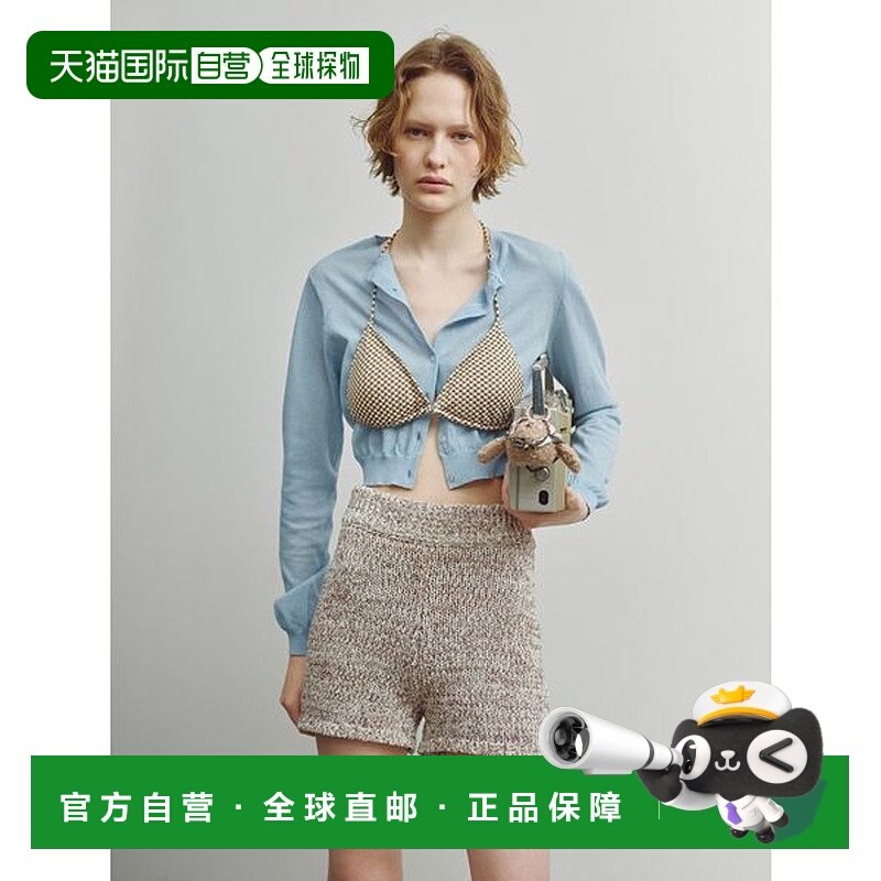 日本直邮SNIDEL Sustainable 针织短裤 SN1728EW044555背带裤