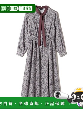 1h可退 日本直邮SHIPS Colors： 可手洗 MULHOUSE 蝴蝶结领连衣裙