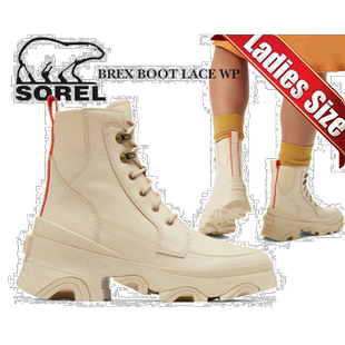 日本直邮SOREL BREX BOOT LACE WP BLEACHED CRAMIC OPTIMZED ORA