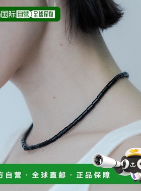 1h可退 日本直邮SMELLY so' 女士银饰黑玛瑙流苏项链 SM432PF011